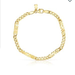 Tous Gold Plate Bracelet.NO RETURN!!